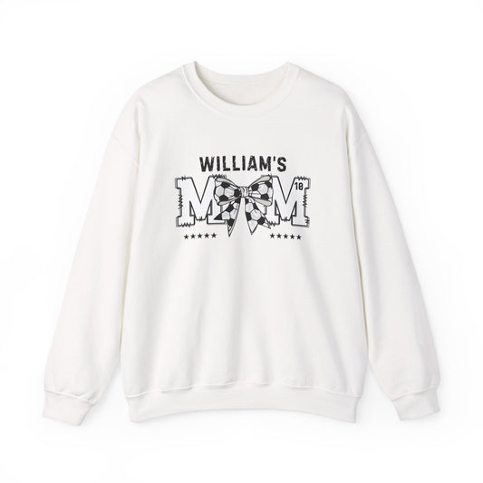 Personalized Game Day Sweatshirt, Coquette Football Mom